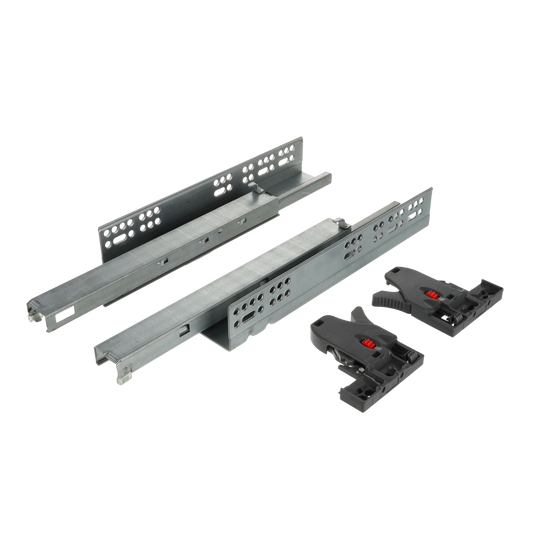 Riex NU70 Glisiere ascunse, extracție totală, push for open, sincronizate, 35kg, 300mm,reglaj 2D