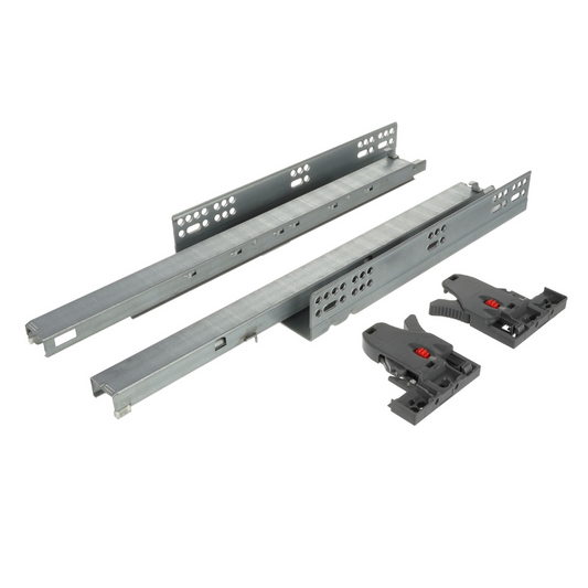 Riex NU70 Glisiere ascunse, extracție totală, push for open, sincronizate, 35kg, 500mm,reglaj 2D