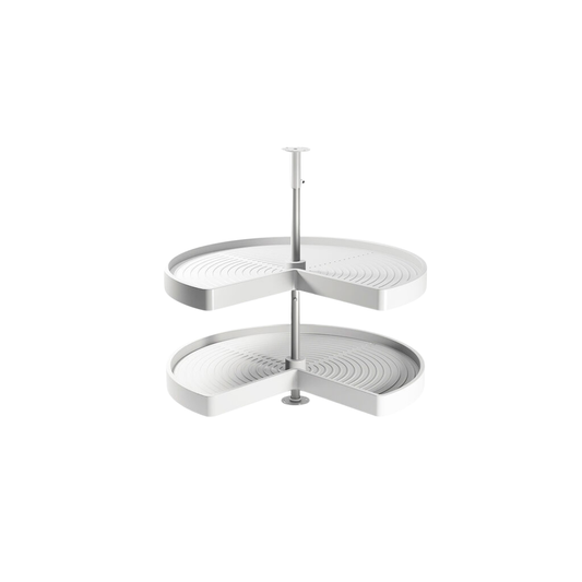 Coș colț circular rotativ Shelvo 3/4, corp 800