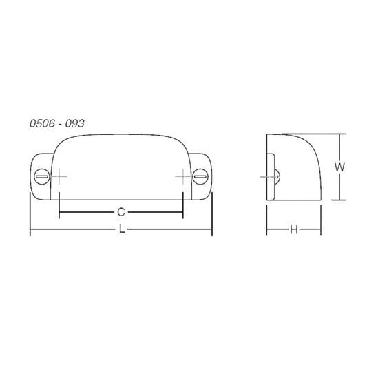 Mâner pentru mobilier, Firm, L:94