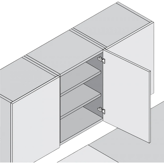 Balama CLIP 100*, pt usă aplicată , 71M2550