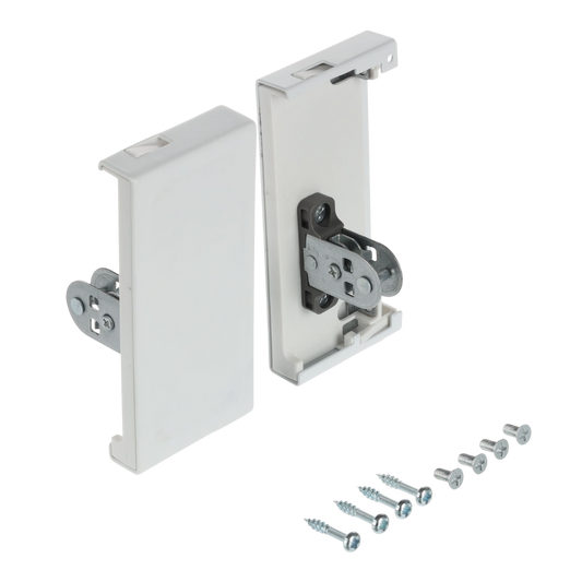 Riex ND30 Accesorii pentru sertare interioare, suport pentru panou frontal, H86, alb
