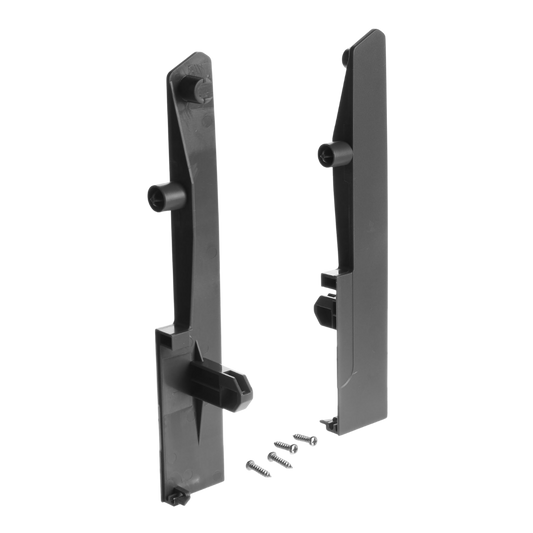 Riex NX40 Accesorii fixare front sertar interior, H204, cu două lonjeroane rotunde, gri
