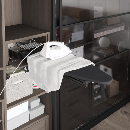 Masă de călcat rabatabilă, antracit – Starax