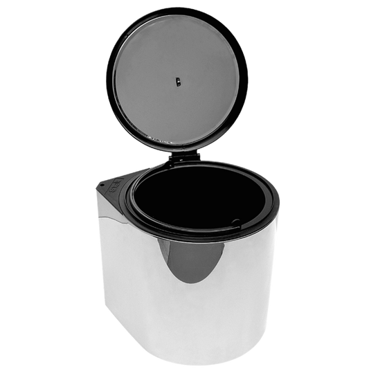 Coș pentru gunoi, inox, 11 l