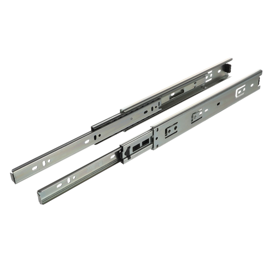 Riex NB45 Glisiere cu bile, extracție totală, 30kg/16Kg, H45, 1.0*1.0*1.2 mm, 300 mm
