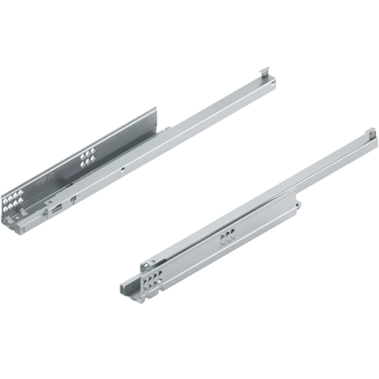 Glisieră TANDEM 17-19mm, extensie parțială, 30kg, cu TIP-ON, NL=450mm, 550F4500T