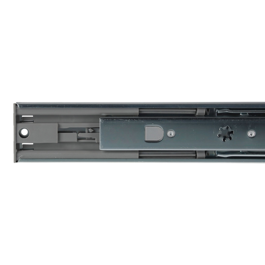 Riex NB51 Glisiere cu bile, extracție totală, PushForOpen, 35kg/30 Kg, H45, 1.0*1.0*1.2 mm, 400 mm