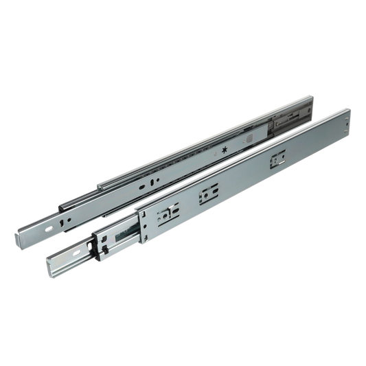 Riex NB51 Glisiere cu bile, extracție totală, PushForOpen, 35kg/30 Kg, H45, 1.0*1.0*1.2 mm, 400 mm