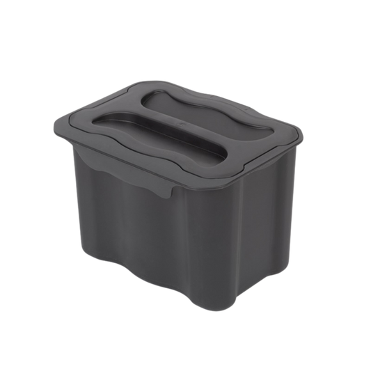 Coș de gunoi suspendat 1X5L, plastic, gri antracit