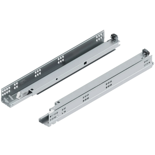 Glisieră TANDEM 17-19mm, extensie totala, 30kg, cu TIP-ON, NL=450mm, 560F4500T