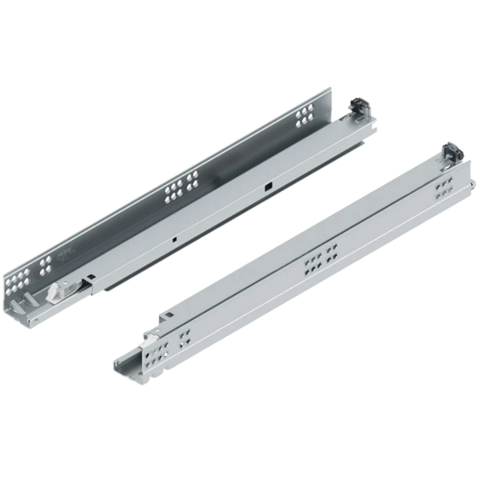 Glisieră TANDEM 17-19mm, extensie totală, 30kg, cu TIP-ON, NL=500mm, 560F5000T
