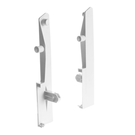 Riex NX40 Accesorii fixare front sertar interior, H204, cu patru lonjeroane rotunde, albe
