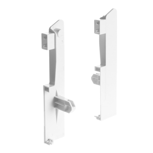 Riex NX40 Accesorii fixare front sertar interior, H140, cu două lonjeroane rectangulare, albe