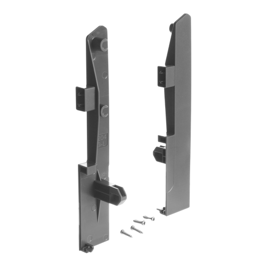 Riex NX40 Accesorii fixare front sertar interior, H204, 2 lonjeroane rectangulare, gri