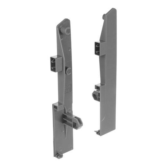 Riex NX40 Accesorii fixare front sertar interior, H204, 4 lonjeroane rectangulare, gri